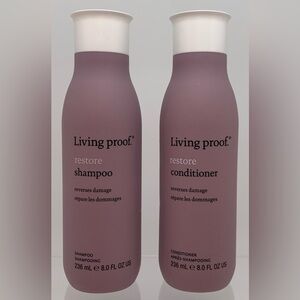 Living Proof Restore Shampoo & Conditioner Set. New in Original Packaging.